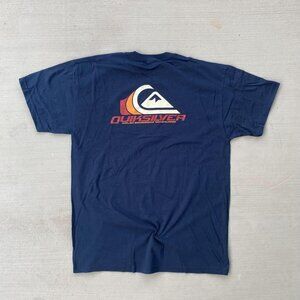 Navy Vintage Quiksilver surfing tee